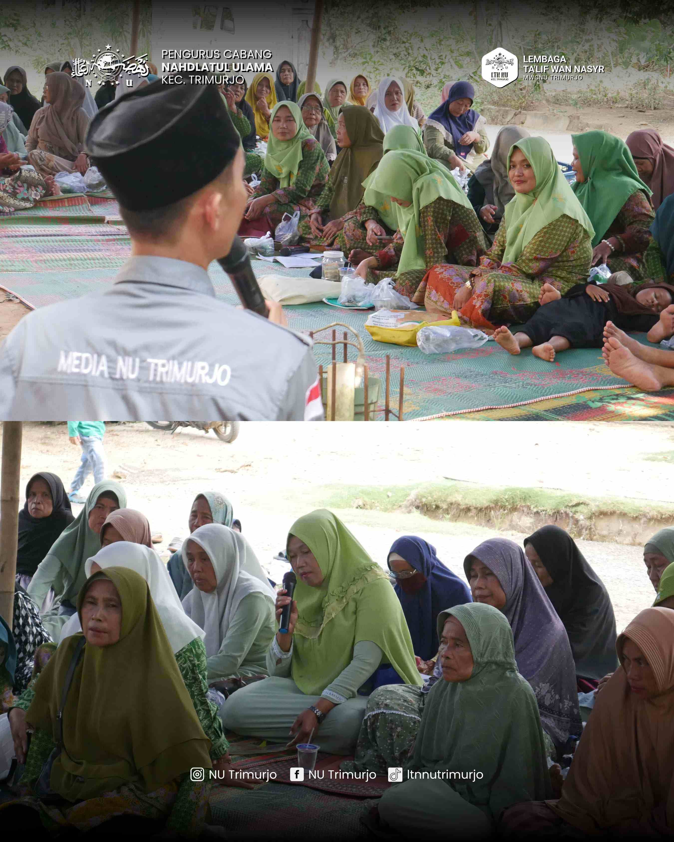 Pengajian Rutin Muslimat NU Pujodadi: Merekam Jejak Ukhuwah Islamiyah dan Ilmu Bersama Muslimat NU Pujodadi Kecamatan Trimurjo