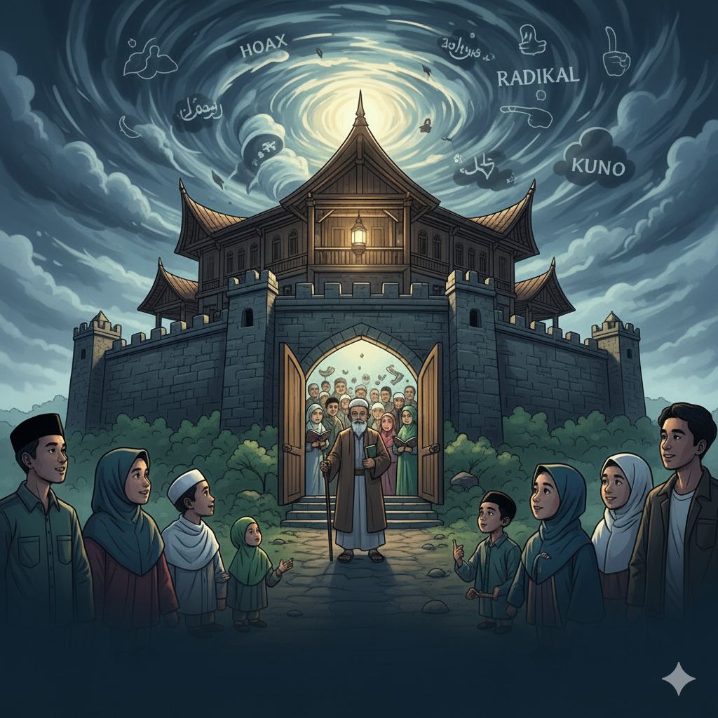 Lentera Ditengah Badai Fitnah Akhir Zaman: Pesantren, Benteng Moralitas Dan Harapan Generasi Emas