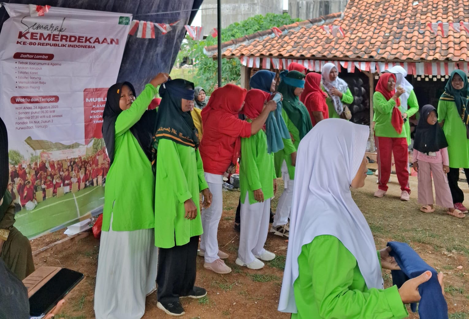 Muslimat NU Depokrejo ‎Perkuat Silaturahmi dan Keislaman di Masjid AlHidayah