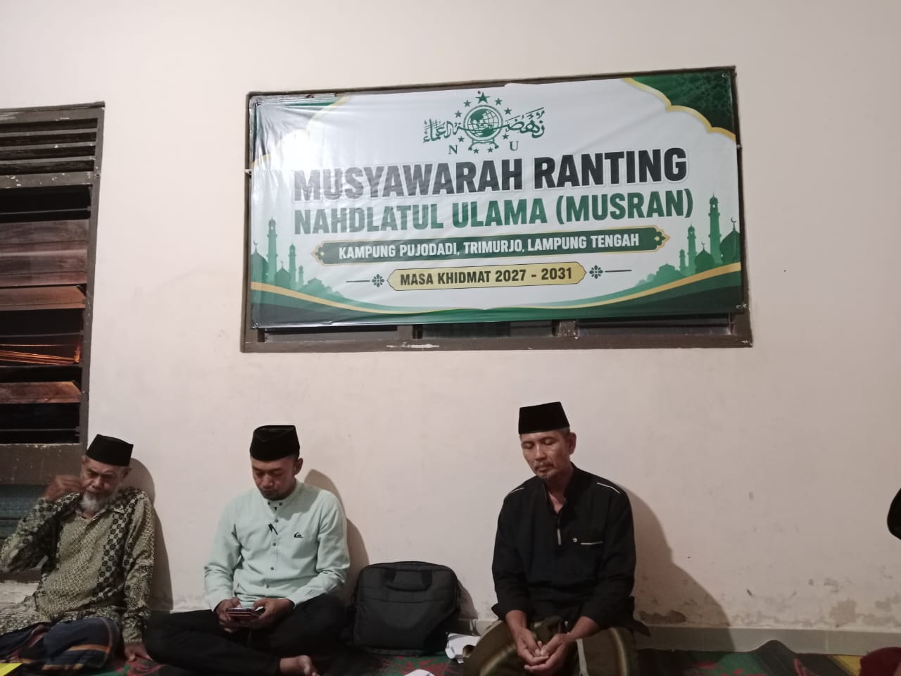 MWC NU Trimurjo Imbau Ranting NU yang Masa Khidmahnya Berakhir Segera Gelar MUSRAN